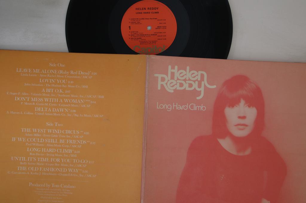 LP Record HELEN REDDY - Long Hard Climb SMAS11213 CAPITOL 1973 Non Japan Pop Used