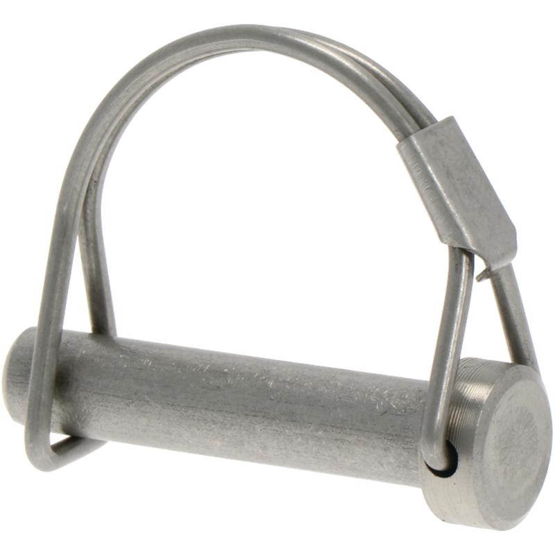Stainless steel safety pin 10x45mm
