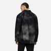 Evisu Kuro SS24 Tie-Dye Casual Oversized Shirt Jacket Men Jacket Black 2ESGNM4SJ5097RXCT