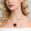 Four-Leaf Clover Necklace Women's Lucky Four-Leaf Clover Pendant Jewelry