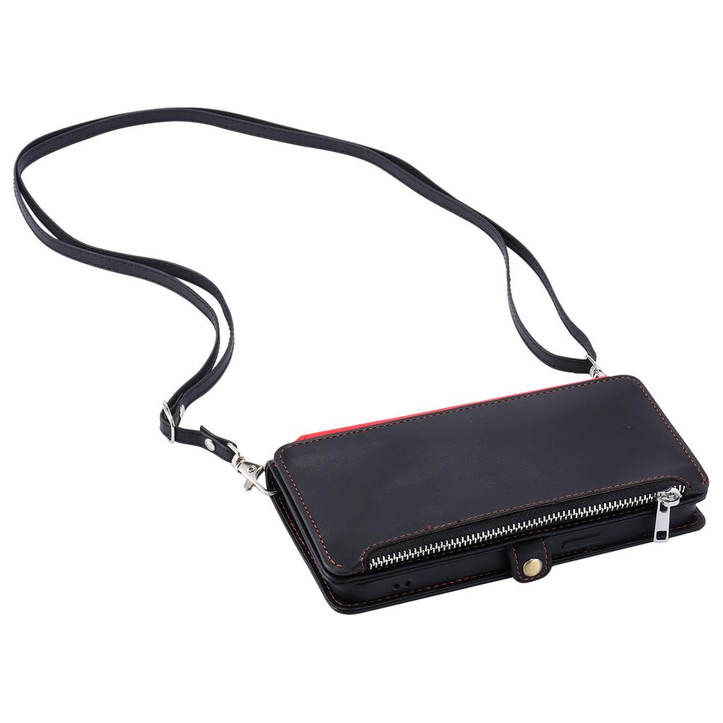 015 Style For Google Pixel 9/9 Pro Case TPU+PU Leather Wallet Phone Cover with Straps