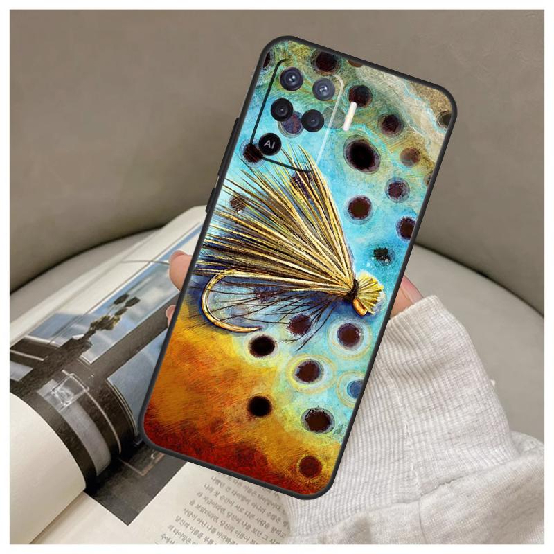 

Trout Fish Fishing Case For Oppo A80 A60 A40 A5 Pro A15 A16 A17 A57 A77 A94 A74 A54 A76 A96 A18 A38 A58 A78 A98 OPPO A57s