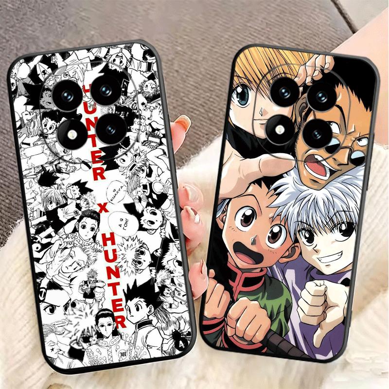 Hunter X-Hunters Anime Soft Phone Case for Xiaomi Redmi Note 12 13 14 15 Pro Plus 11 12S 11S 11T 10 4G Black Cover Back Shell