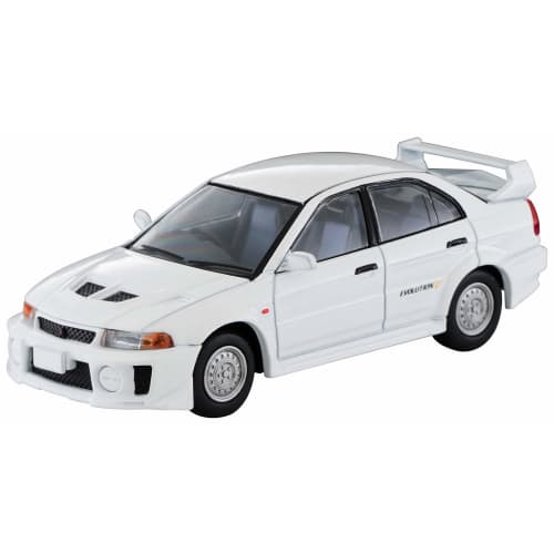Tomica Limited Vintage Neo 1/64 Scale LV-N187c Mitsubishi Lancer RS ??Evolution V White 1998 Model (Finished Product)