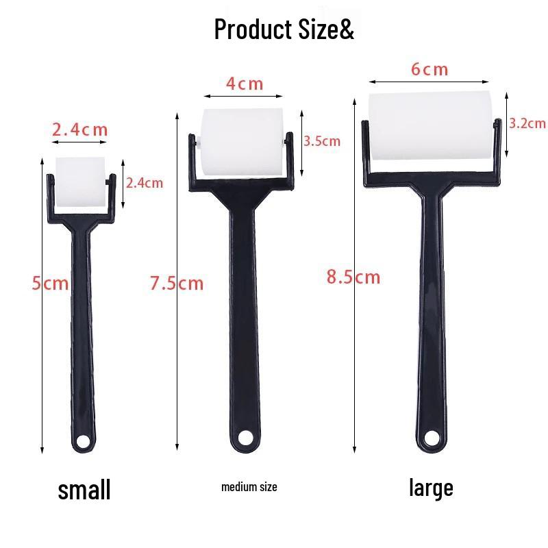 Sponge Long Handle Paint Roller Brush for Children's Creative Art and Graffiti