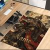 Custom Name Warhammer 40K Printed Carpet Rug For Office Chair Living Room Bedroom Kitchen Room Decor Gifts