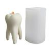 Three-dimensional Teeth Candle Soap Mould DIY Candle Epoxy Mold Handmade Candles Aroma Wax Soap Molds for Decorations