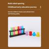 ABS Plastic Graduated Test Tubes Set Clear ABS Droppers Pipettes with Scale for Liquid Transfer School Lab Experiments