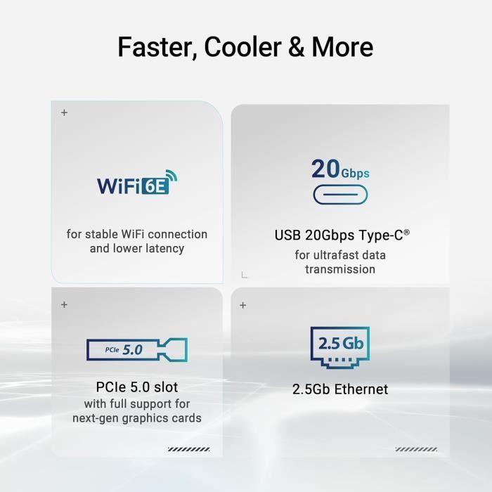 Carte mère - ASUS - PRIME B860-PLUS WIFI - Intel B860 LGA 1851 (Socket V1) ATX