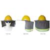 Safety Helmet Sun Visor Helmet Sun Shield Reflective Neck Scarf Outdoor Installation and Construction