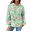 Women's Knit Hoodie , Long Sleeve Pullover with Pocket, Casual Loose,Fit Sweatshirt for Daily Wear/Outdoor