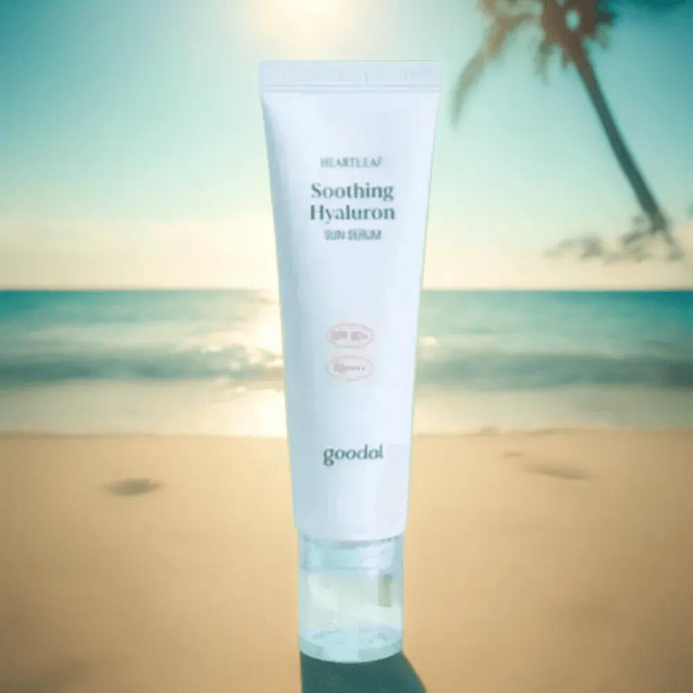 

Goodal UV Protection Sunscreen Houttuynia Cordata Soothing Hyaluronic Acid Sun Serum 50ml