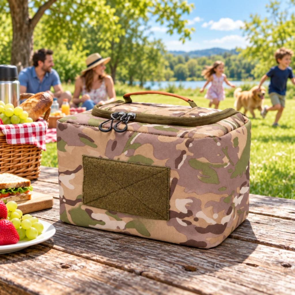 Insulated Cold Storage Bag WaterResistant with Carry Handle Structured for
