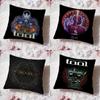 Copricuscino Banda Rock T-Tool Comfort Premium Copricuscino Reversibile - Design Due in Uno per Qualsiasi Stanza e Interno Auto