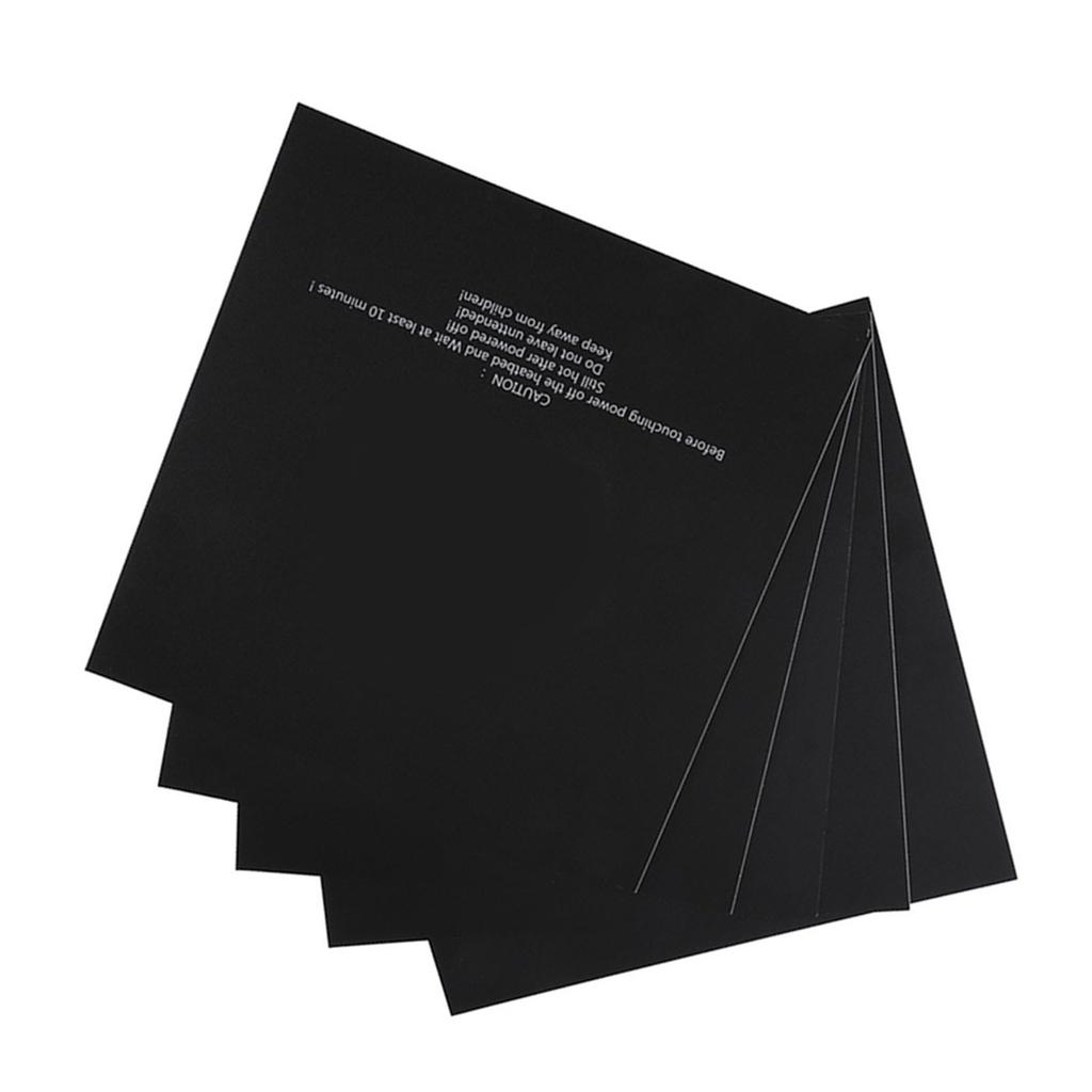 5Pcs 220x220mm 3D Printer Part Heated Bed Plate Printing Stickers