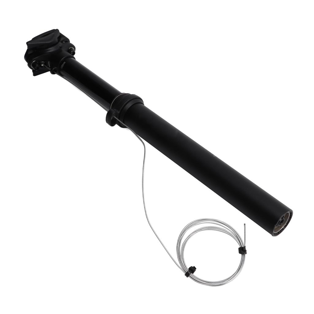 Aluminum Alloy Bicycle Seatpost 31.6MM Adjustable Bike Suspension Seatpost External Wiring 31.6x375MM