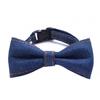 Pet Denim Bow Tie Collar Cat Dog Adjustable Buckle Closure Neck Ring Strap Scarf