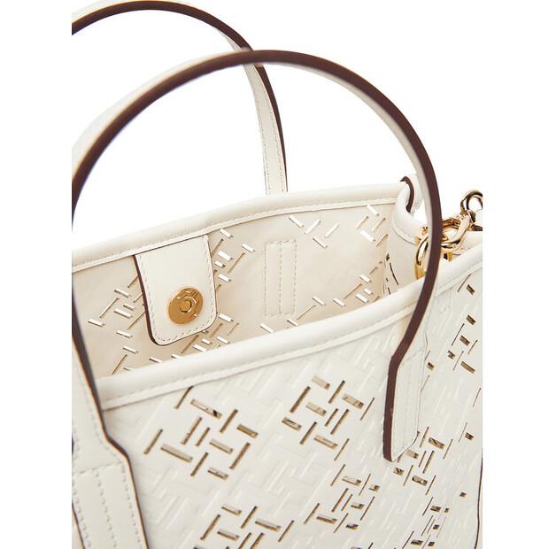 Bag Tommy Hilfiger Tommy Hilfiger Th City Mini AW0AW17500 Light Beige
