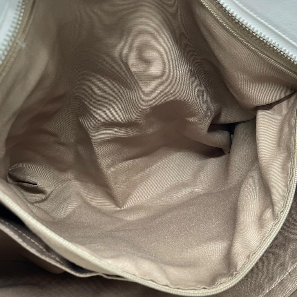 Used COACHTote Bag white leather Women