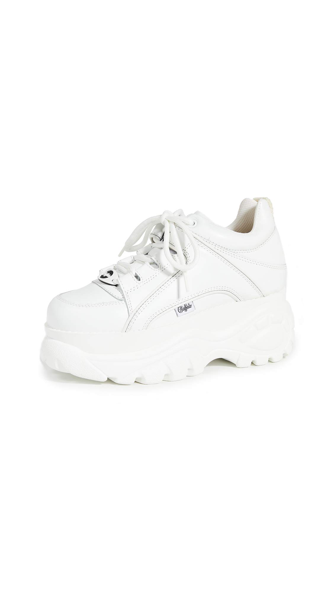

Buffalo London Classic Kicks M White Women s Sneakers, Swing, White, 6.5 US, белый