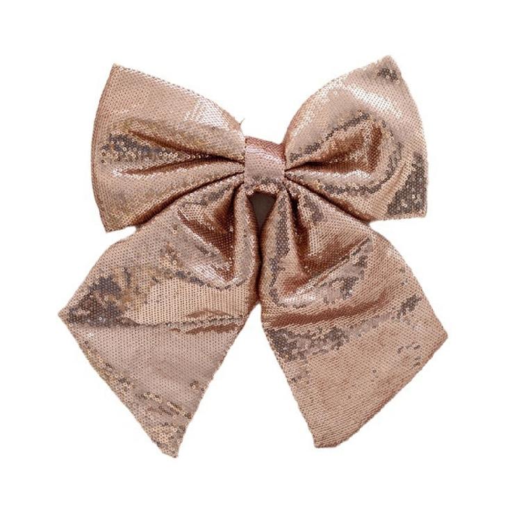 Colorful Fabric Bows Personalized Sequins Bowknot Accessories for Various Uses Elegant Butterfly Shape Jewelry Gift