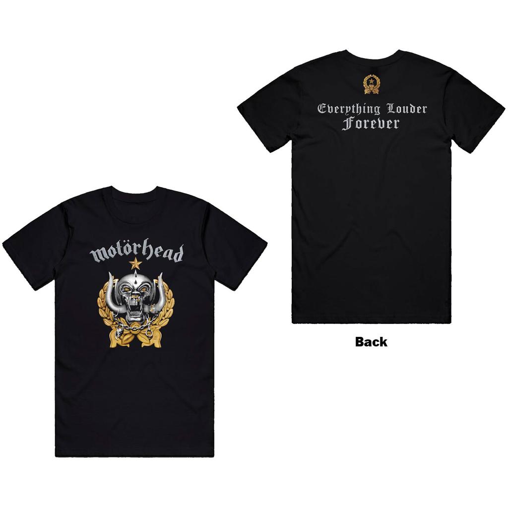 Motorhead Unisex T-Shirt Everything Louder Forever