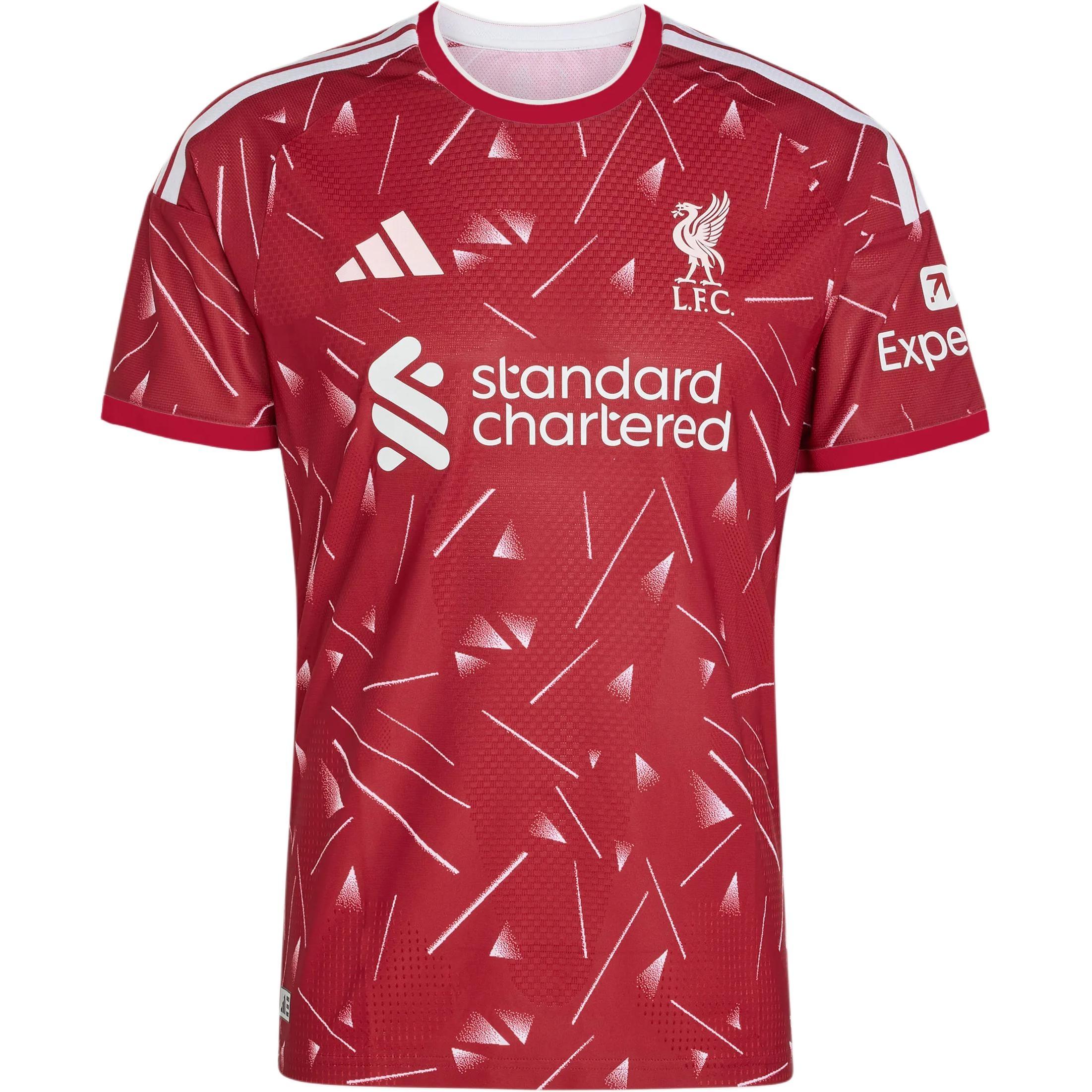 adidas Liverpool FC 26/27 Home Authentic Asia Sizing Active Maroon Men s KA6851 M