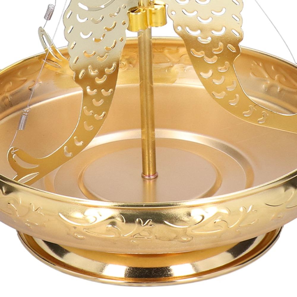 Golden Coil Incense Stand Stainless Steel Censer Support Easy Clean Incense Holder  Yoga Space