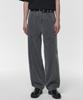 Twist Semi-Balloon Denim Pants [Gray]