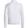 adidas Jaqueta Manga Comprida Cor Sólida Logo Jaquetas Masculinas Branco HY3276