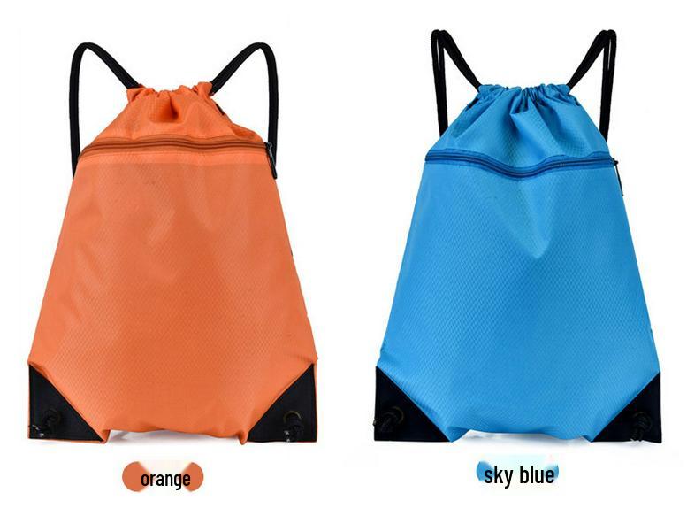 Unisex Oxford Waterproof Drawstring Backpack - Gym & Outdoor Use