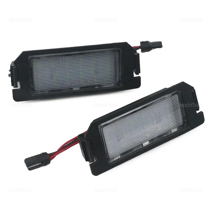 

For Hyundai I20 Veloster XG30 Coupe for Kia Rio Soul Picanto 2x Car Rear LED SMD License Number Plate Light Lamp