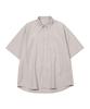 GNOK Cotton Oversized Short Sleeve Shirt [Beige]