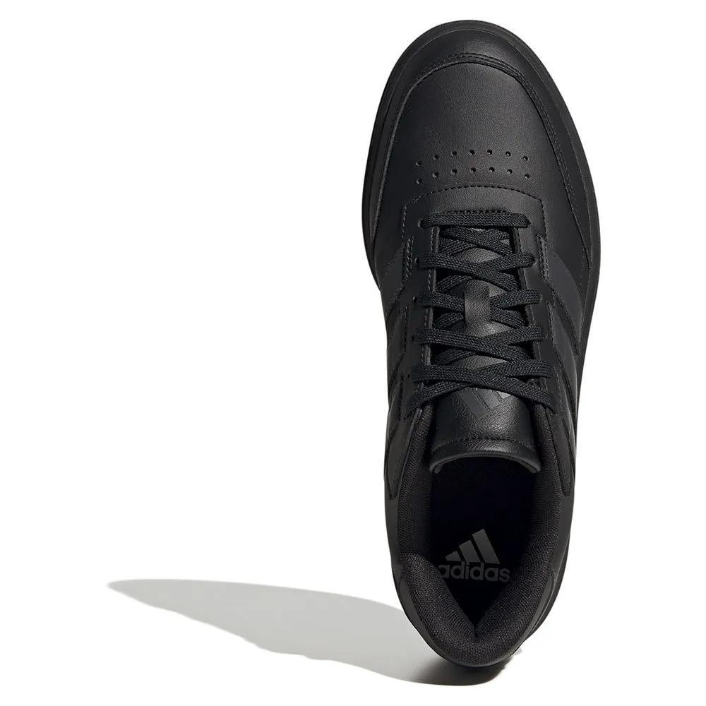 Adidas courtblock sneakers synthetic upper black