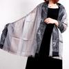 New Spring and Autumn Thin Jacquard Scarf Shawl Women's Long Scarf Headscarf Air Conditioning Warm Shawl