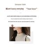 Women's Soft Stand-Up Collar Half-Zip Sweatshirt - Warm, Loose Fit, Long Sleeve, Autumn/Winter Fashion