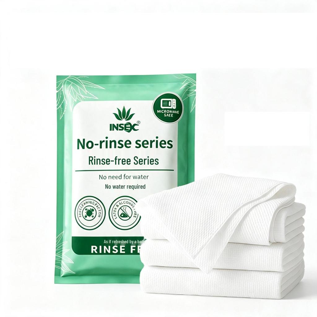 Portable Thickened Elderly Care Bath Towel: One-Piece, Full-Body Waterless Wash