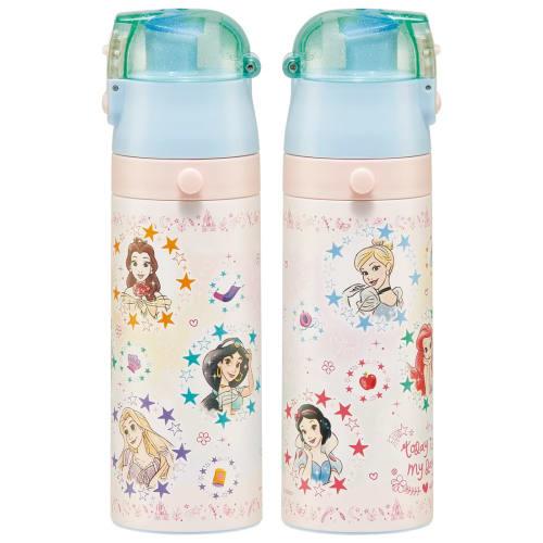 Láhev na vodu Skater 470ml Disney princezny 23 dívčí sportovní láhev z nerezové oceli SDC4-A