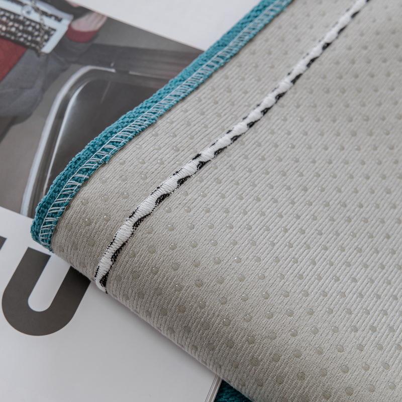 Light Luxury Solid Color Sofa Cushion Chenier Four Seasons Universal  Simple Non-Slip Sofa Cover Cloth Towel Cover Seat Cushion