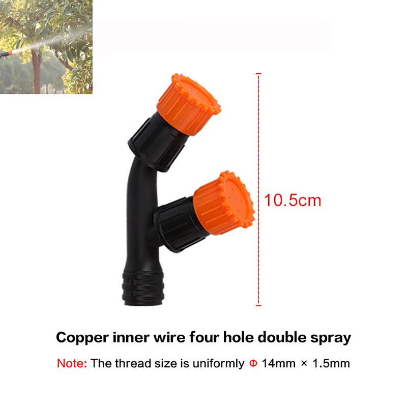 1/2/3 High Pressure Atomizing Adjustable Nozzle Atomizer Garden Yard Farm Plants Irrigation Pesticide Spraying Sprinkler