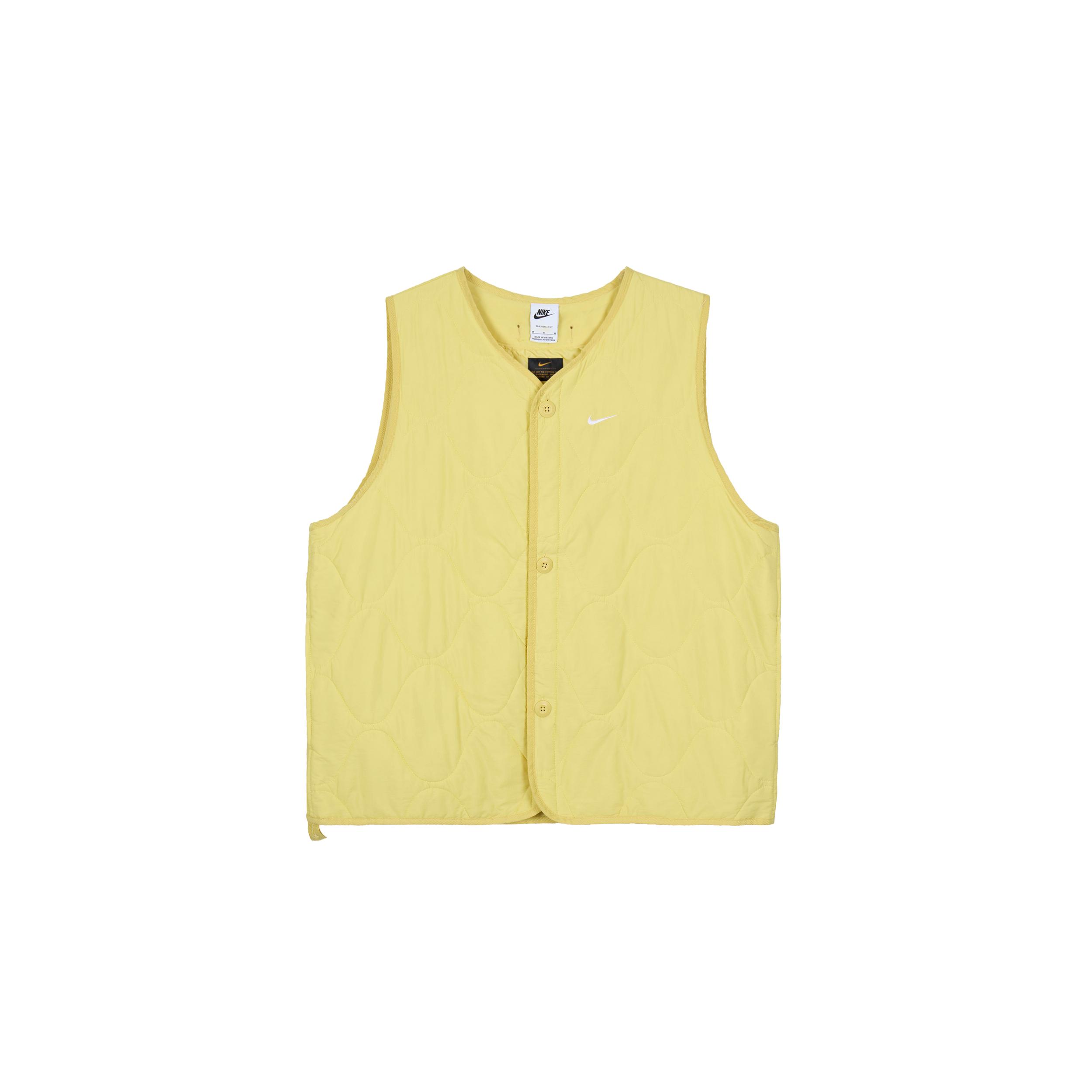 Nike Vests Men s Bright Yellow V neck Moderate Other dx0891-700 XXL