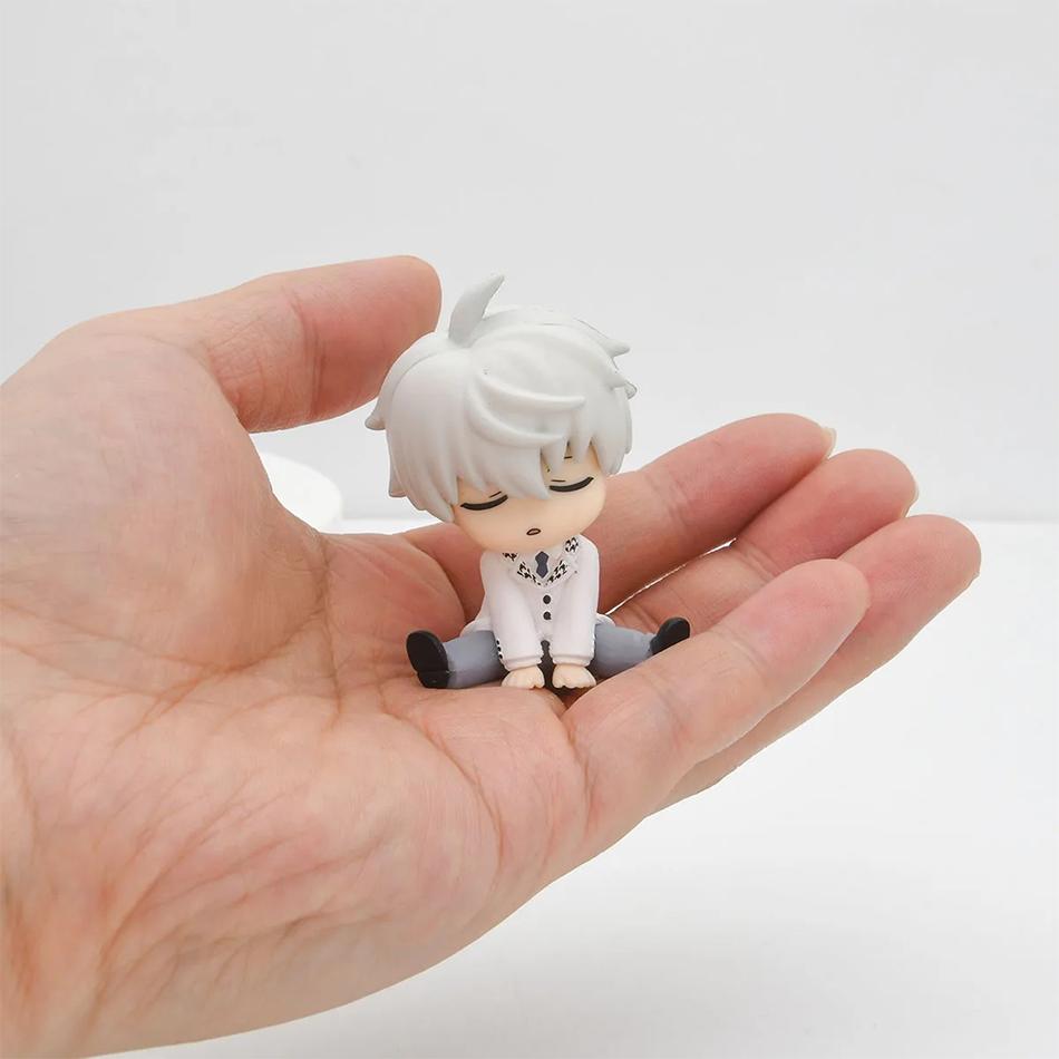 Blue Lock Gk Anime Figure Isagi Yoichi Bachira Meguru Shoulder To Shoulder Sleep Q-Version Kawaii Model Statue Kid Toy Gift