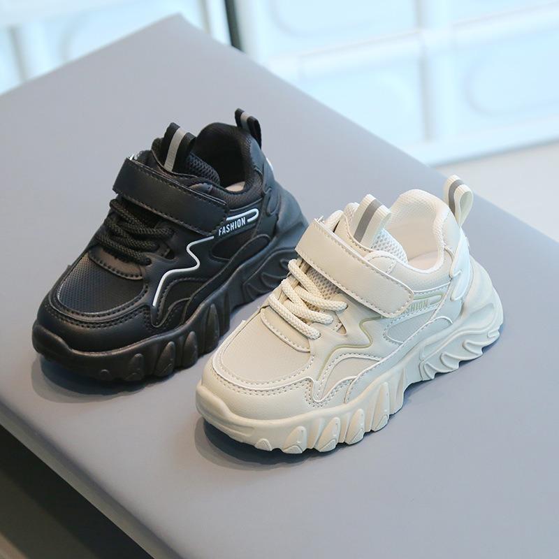 Children's Sports Shoes - New Spring/Autumn Collection, Chunky Sneakers (Dad Shoes) for Boys, Slip-Resistant White Sneakers for Girls