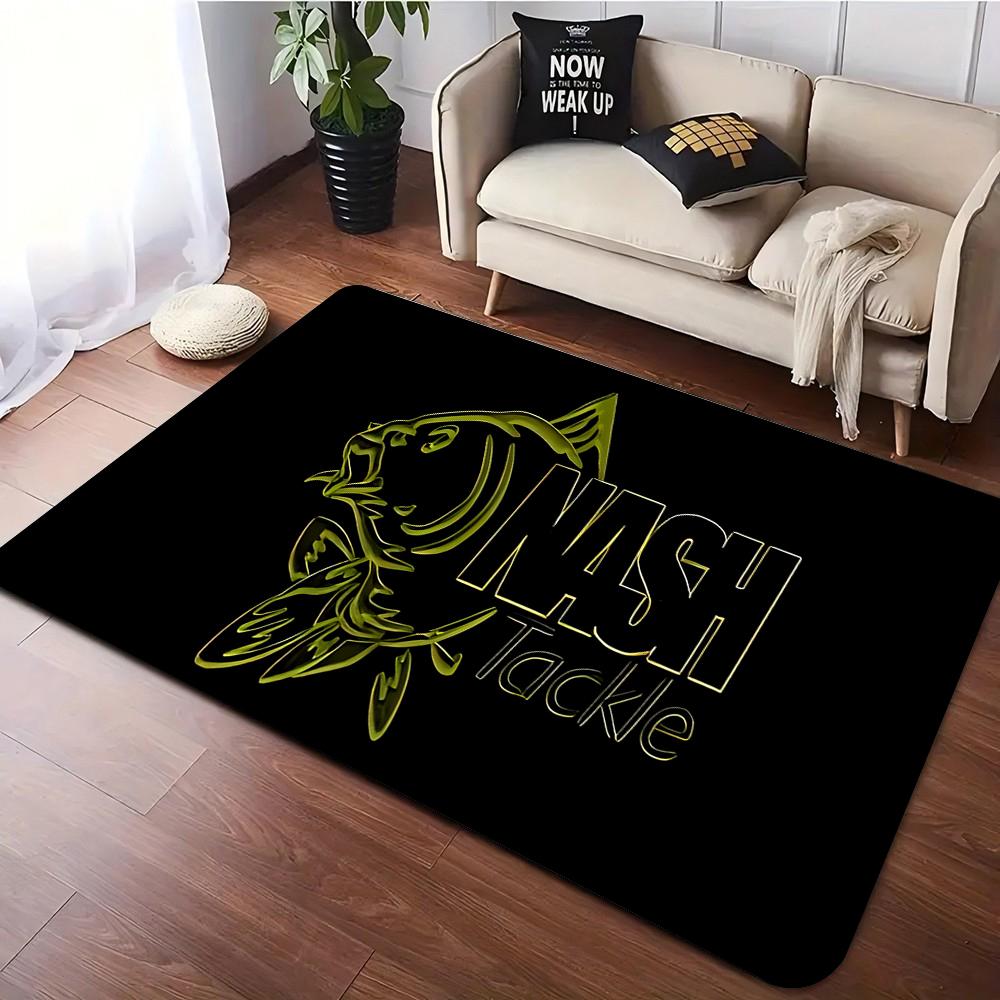 

Ковер Nash Fishing Прикроватный коврик для пола Противоскользящий Прикроватные коврики для декора гостиной Коврик Подарок для друга 50X80cm