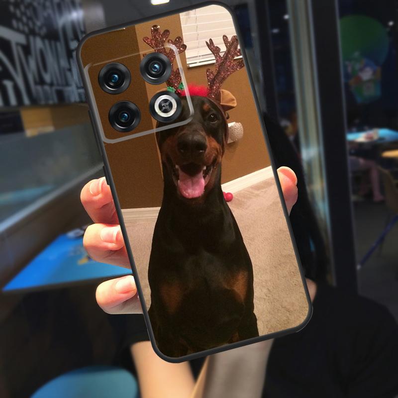 Animal Doberman Dog Funda For OnePlus 12 12R 13 R 11 9 10 Pro 8T 9RT 10T OnePlus Nord N20 N30 CE 4 2 3 Lite Case