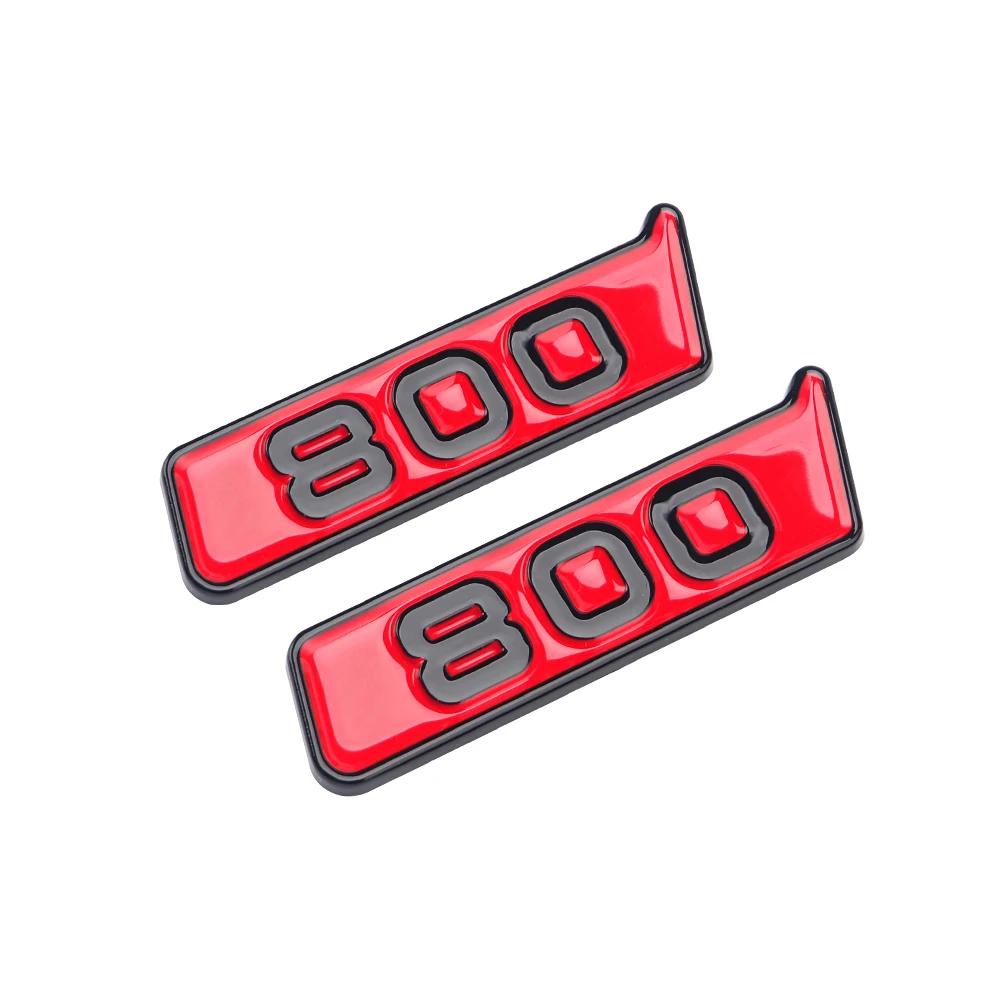 2pcs Red 800 Wing Side Sticker 900 700 Fender Sticker For Brabus Mercedes AMG G800 G900 W464 W463 G63 G65 Brabus Fender Sticker