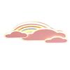 Modern Minimalist Children's Room Led Ceiling Lamp Nordic Creative Bedroom Warm Love Cloud Lights Lighting Fixtures Pink Lustre