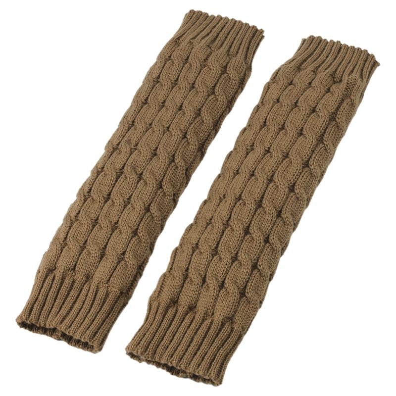 Gestrickter Beinwärmer Damen Balletcore Langer Beinwärmer mit flauschigem Innenfutter für Mädchen Balletcore Strümpfe Handgelenkwärmer Handschuhe