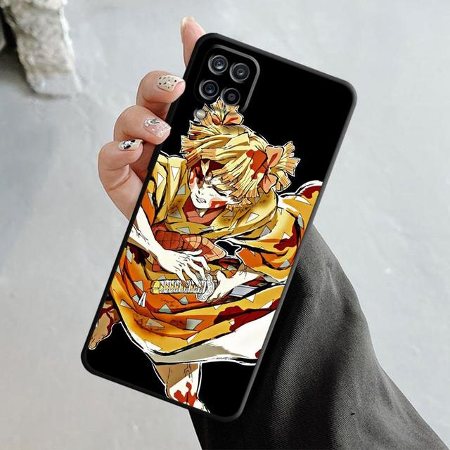 Telefon Fall Für Samsung Galaxy A70 A70s A50 A30s A04s A20s A20e A02 A02s A03 A42 M31 M13 Abdeckung Anime dämon Slayer Nezuko Tanjirou