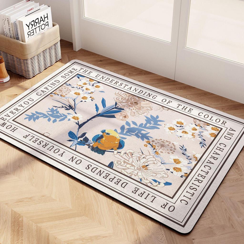 Diatomaceous Earth Non-Slip Bathroom Mat – Water Absorbent & Quick-Drying